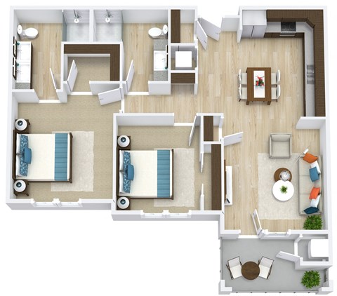 11691 S Ridgeview Road 1-2 Beds Apartment for Rent - Photo Gallery 46